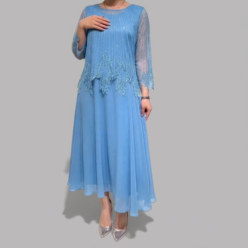 EUGENIE | ELEGANT MIDI DRESS