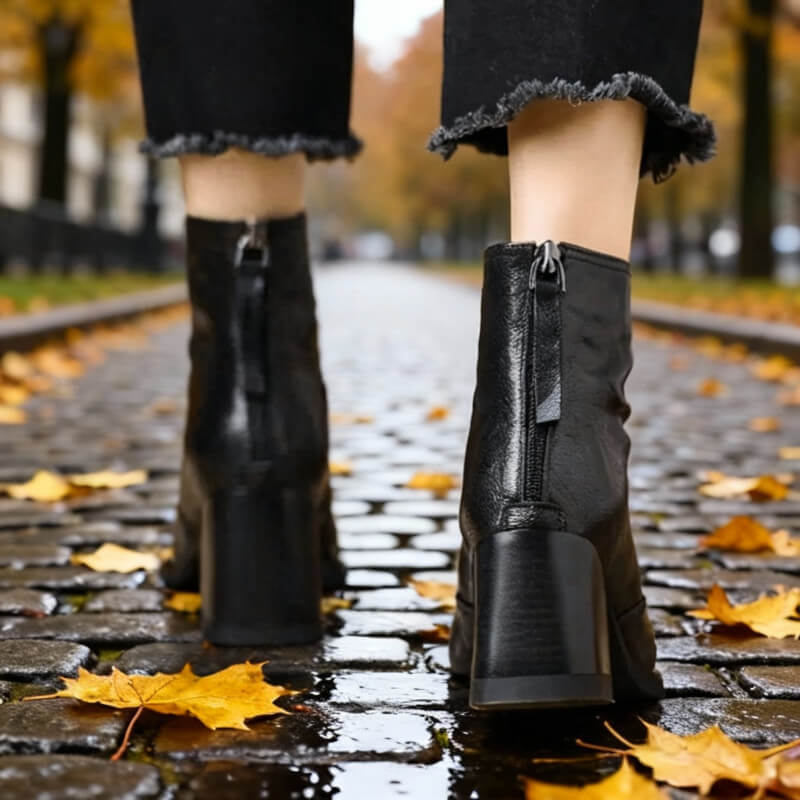 VIVIEN | ELEGANT HEELED ANKLE BOOTS