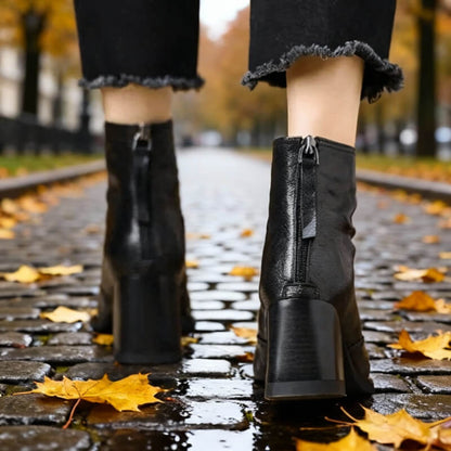 VIVIEN | ELEGANT HEELED ANKLE BOOTS