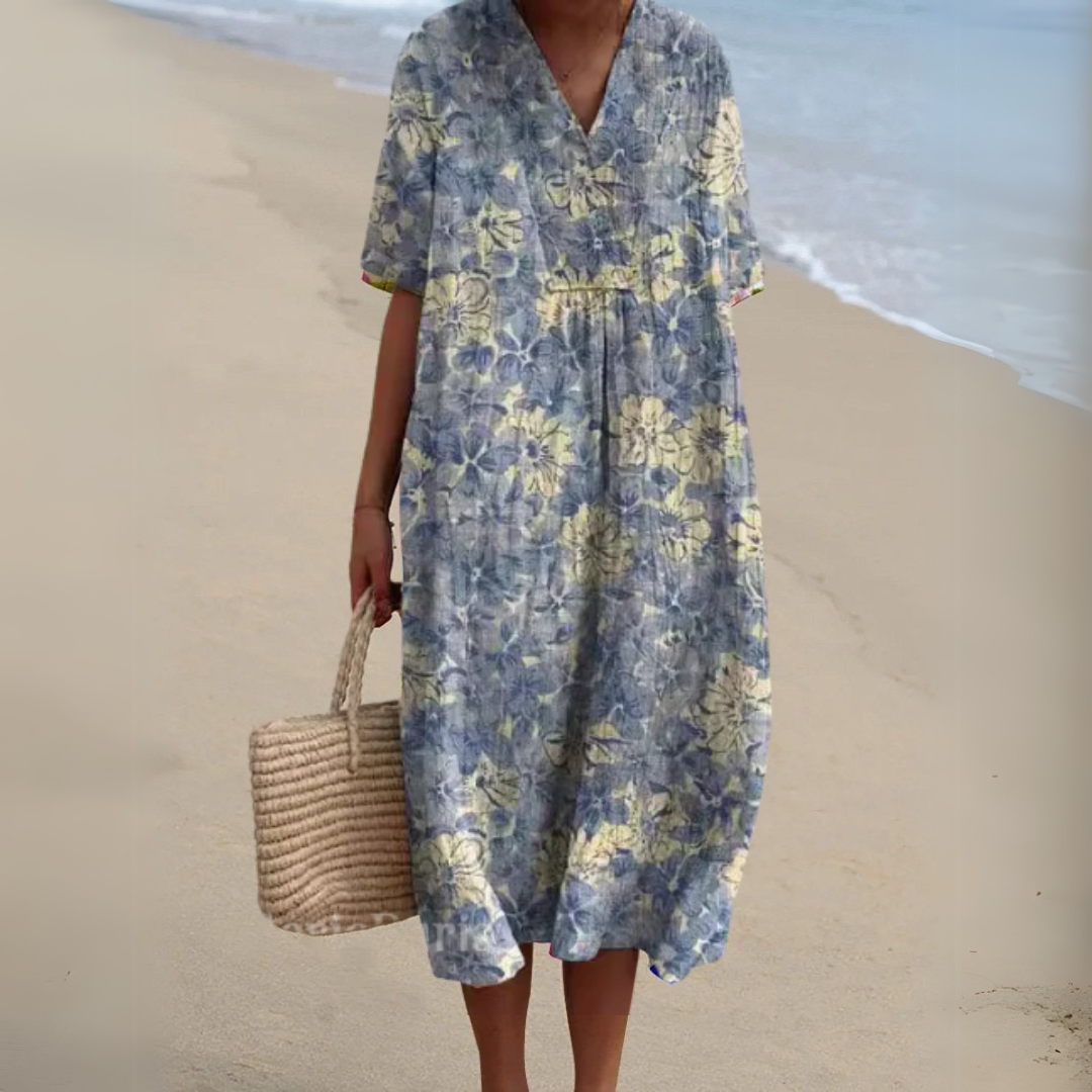 ROSALIE | ELEGANT FLORAL DRESS