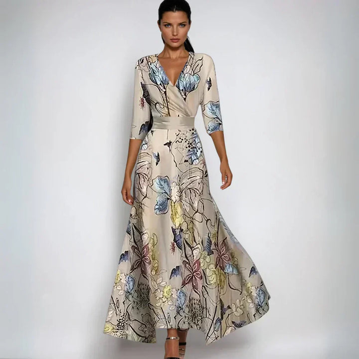 BRIONY | FLORAL ELEGANCE DRESS