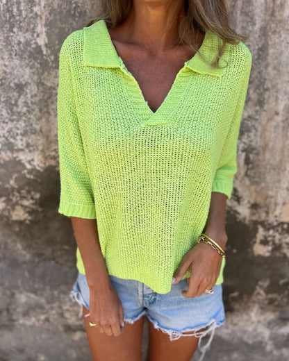 HILDA | BOHO KNIT TOP