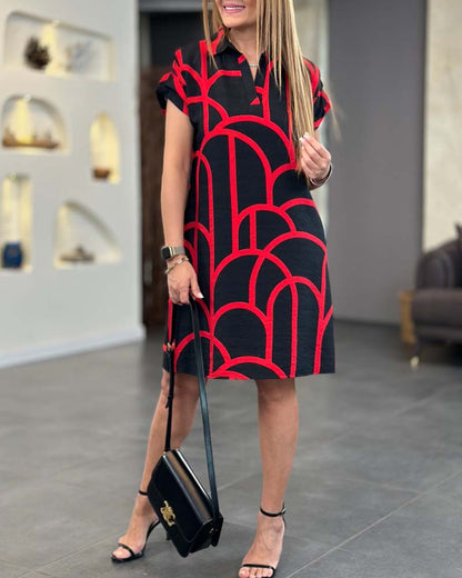 PATRICIA | SHORT-SLEEVE DRESS