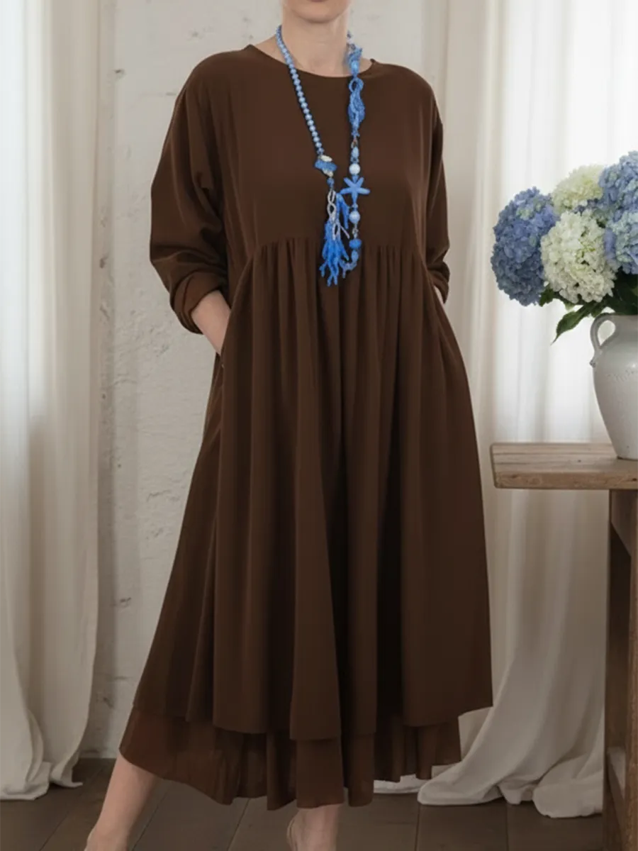 PENELOPE | RELAXED MIDI DRESS