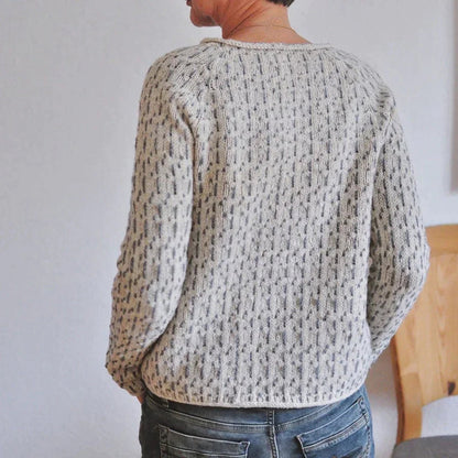 ELISE | PATTERNED KNITTED SWEATER