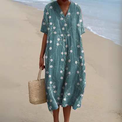 ROSALIE | ELEGANT FLORAL DRESS
