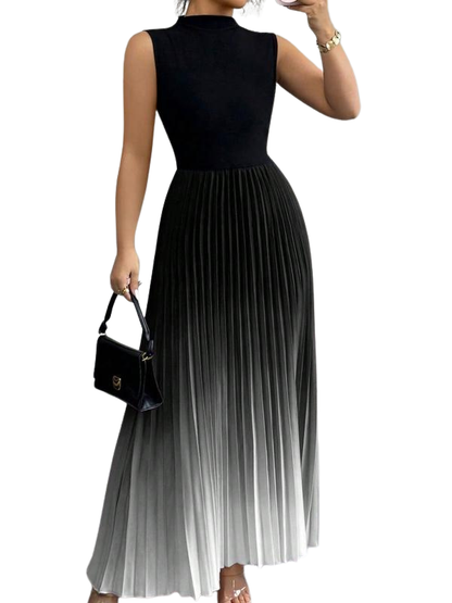 AURORA | ELEGANT OMBRE SLEEVELESS EVENING DRESS