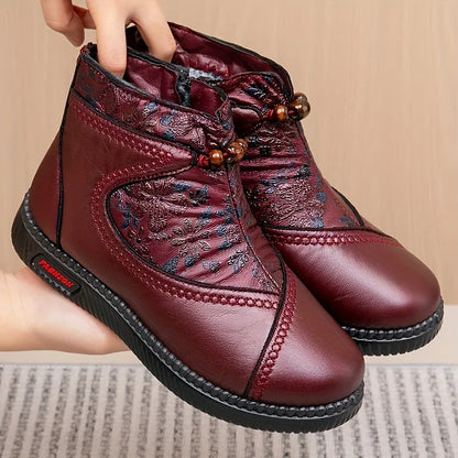 ELIZA | FLORAL COMFORT BOOTS