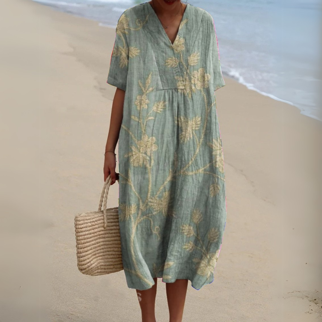 ROSALIE | ELEGANT FLORAL DRESS