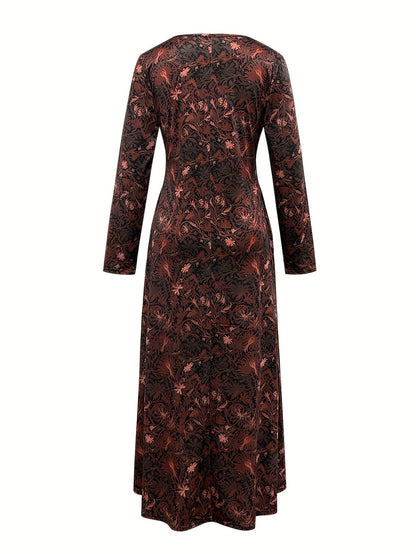 KENDAL | FLORAL MAXI DRESS