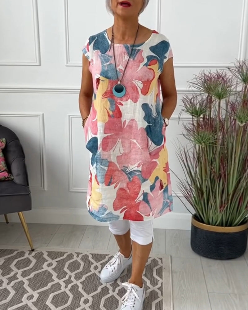 INGRID | CASUAL FLORAL DRESS