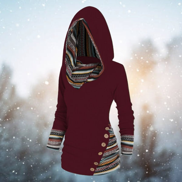 ROWENA | TRIBAL HOODIE