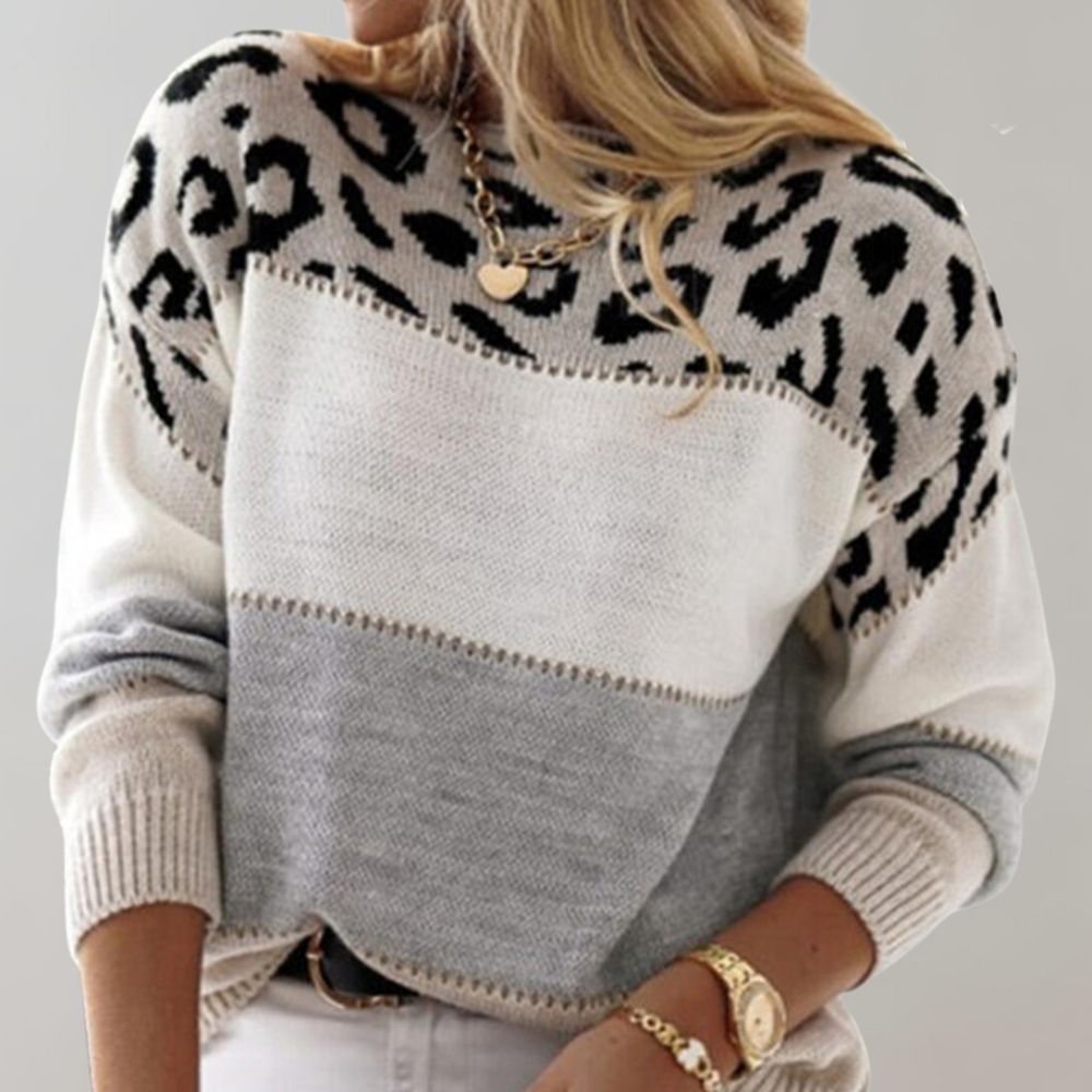 FELICITY | LEOPARD PRINT JUMPER