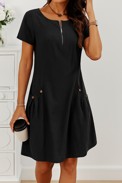 FLORA | ELEGANT DRESS WITH POCKETS