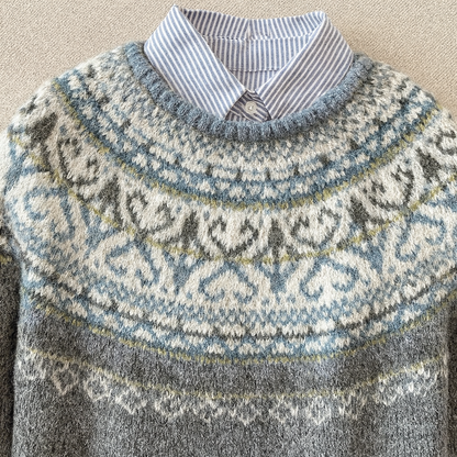 LUXE | CHIC VINTAGE KNIT SWEATER