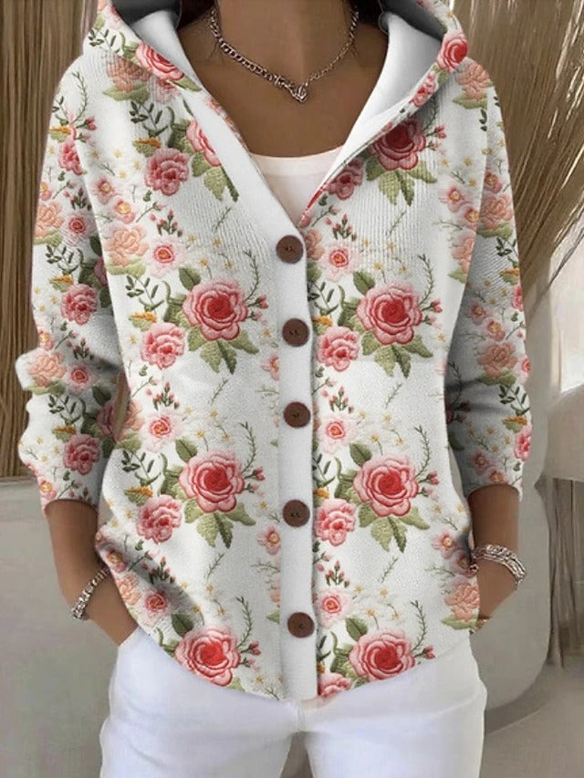 HENRIETTA | ARTISTIC WARM LONG CARDIGAN