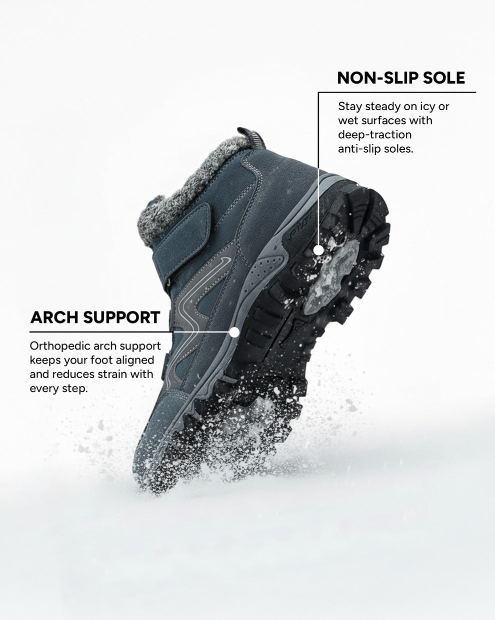 JENNIFER | ORTHOPAEDIC HIGH-TRACTION BOOTS