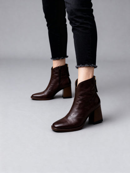 VIVIEN | ELEGANT HEELED ANKLE BOOTS