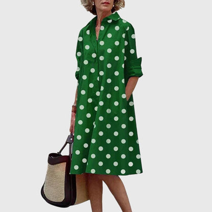 PAIGE | ELEGANT DRESS WITH POCKETS