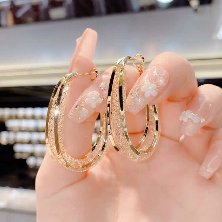 EILEEN | OVAL EARRINGS