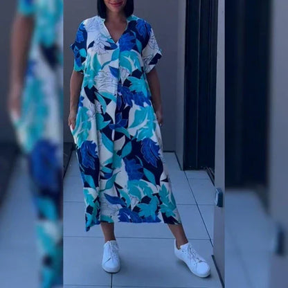LESLEY | ELEGANT PRINTED DRESS