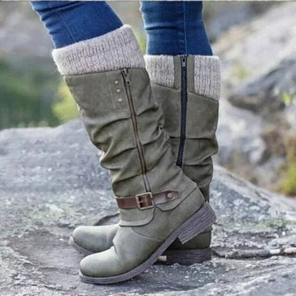 BARBARA | CLASSIC SIDE-ZIP ANKLE BOOTS