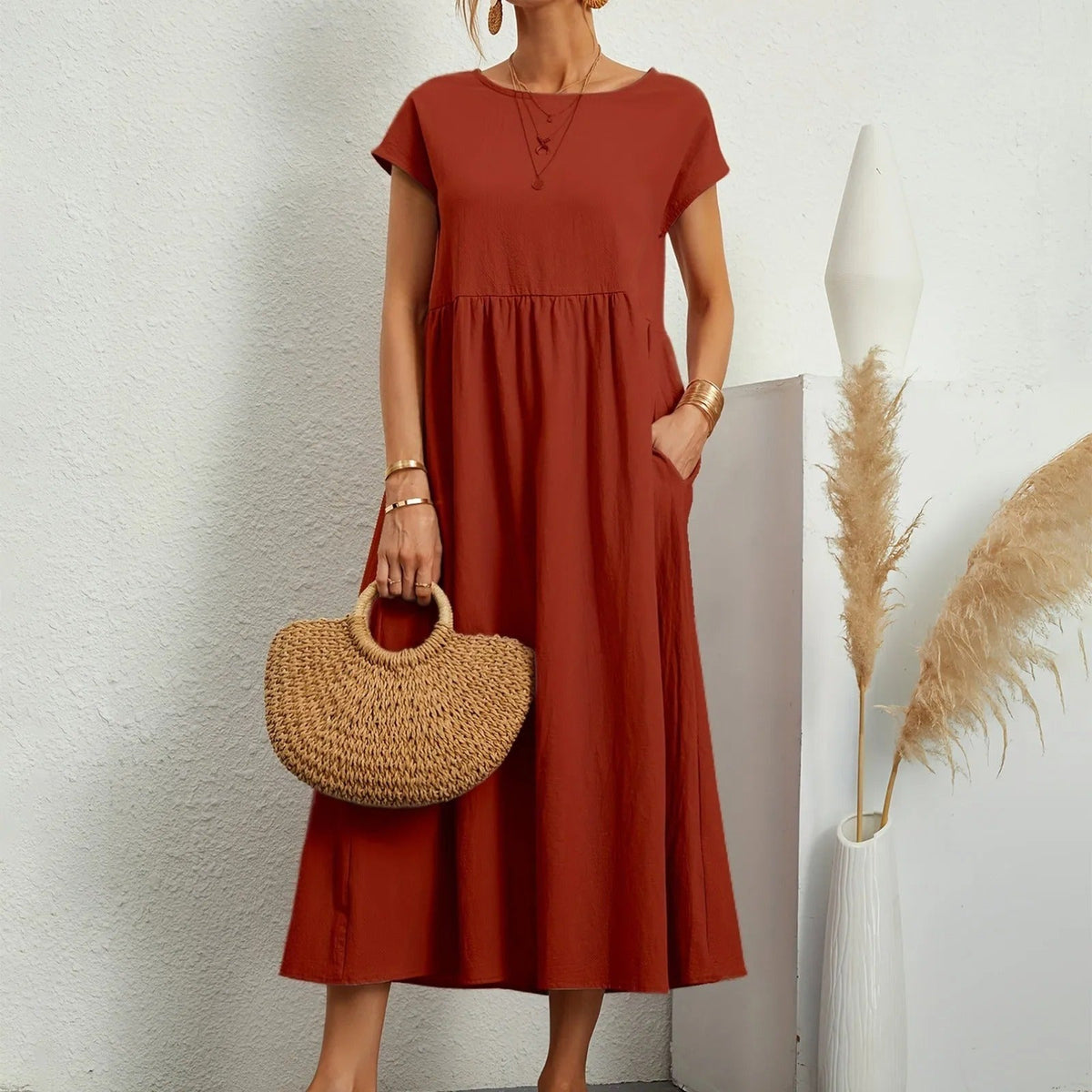 GAIL | ELEGANT COSY DRESS