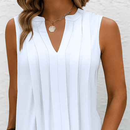 STELLA | ELEGANT FLATTERING V-NECK DRESS